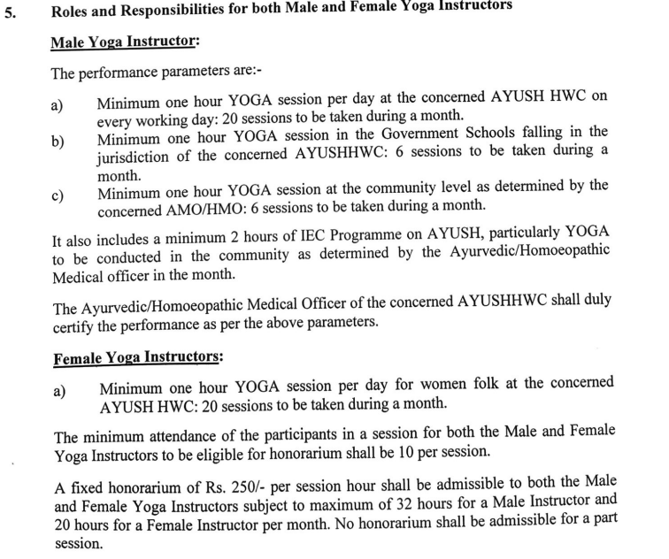NHM Punjab Yoga Instructor Recruitment 2023: 316 post
